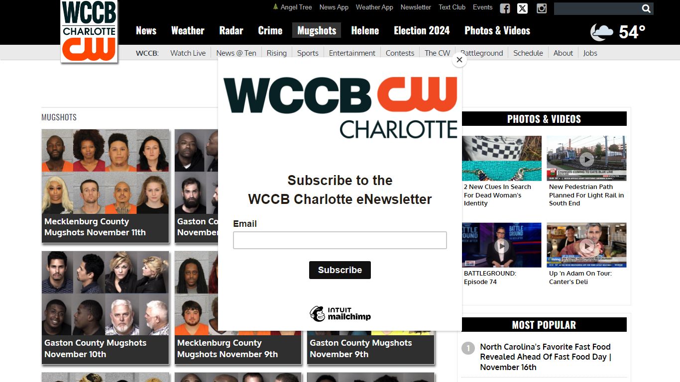 Mugshots - WCCB Charlotte's CW